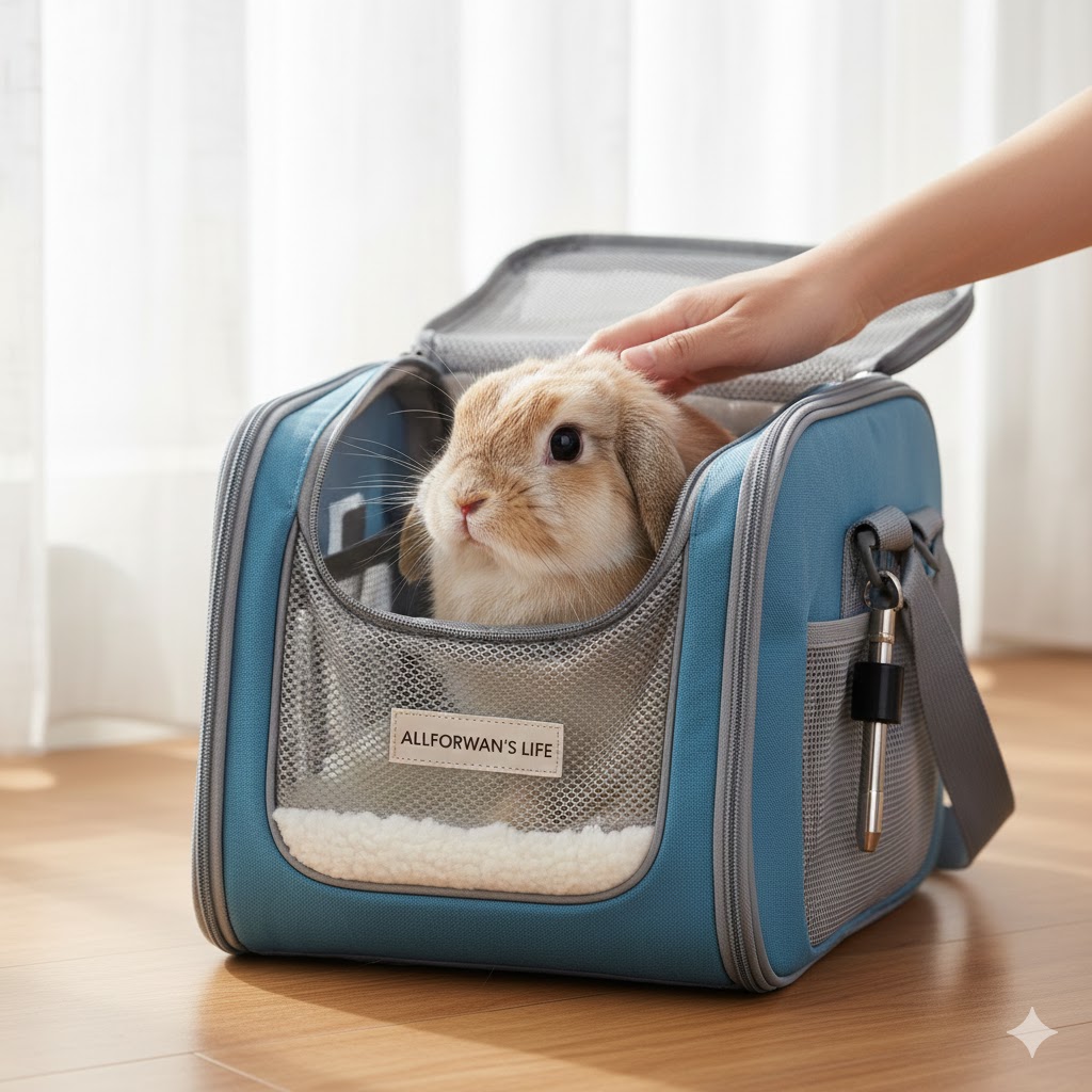 うさぎのキャリーバッグの選び方：軽量ソフトキャリー、丈夫なハードキャリー、避難用バッグの比較