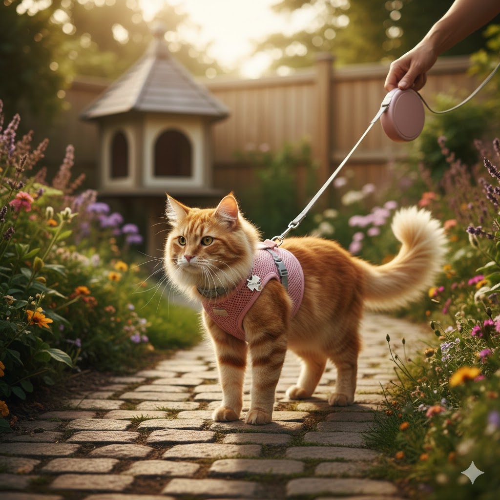 猫の首輪・ハーネス・リードの選び方：脱走防止ハーネス、負担の少ない首輪、海外ブランド比較