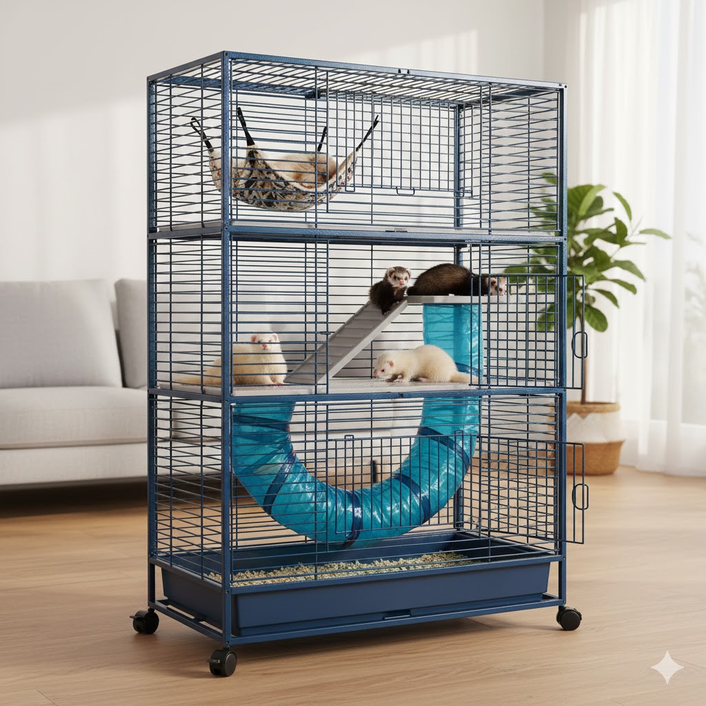 フェレットケージの正規販売店｜多頭飼い・大型・脱走防止ケージを厳選