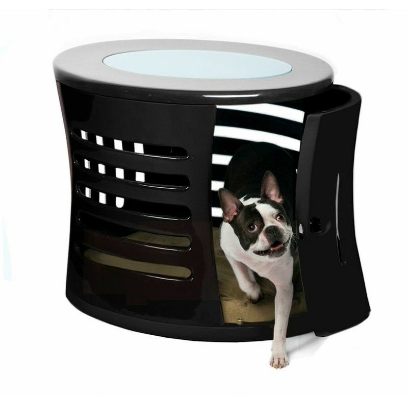 犬用 犬小屋 デンハウス ZenHausデザイナーズドッグクレート Sサイズ ブラック ドッグハウス