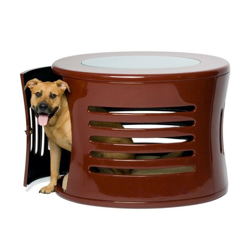 Allforwan Slife予約 犬小屋 アメリカデンハウス Zenhausデザイナーズドッグクレート Mサイズ ブラック Usa製