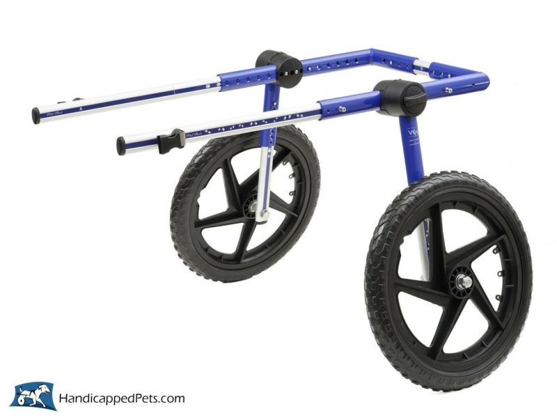 犬用 車椅子 Walkin Wheels ウォーキンホイールズ ドッグホイールチェア Lサイズブルー Wheel Kit 12インチ strut 16インチ wheel ウォーキンホイールズ