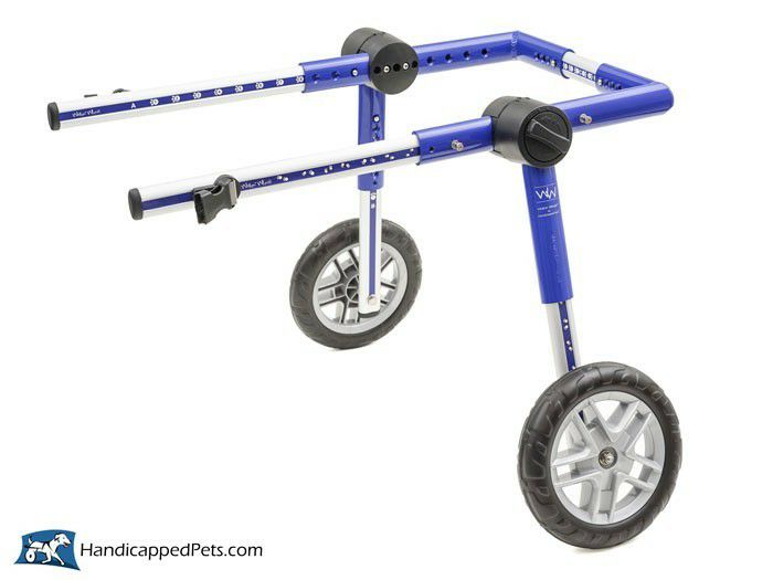 犬用 車椅子 Walkin Wheels ウォーキンホイールズ ドッグホイールチェア Mサイズブルー Wheel Kit 12インチ strut 8インチ wheel