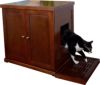 猫用 トイレ Refined Kind  リファインドキャットリッターボックス XLサイズ マホガニー茶色