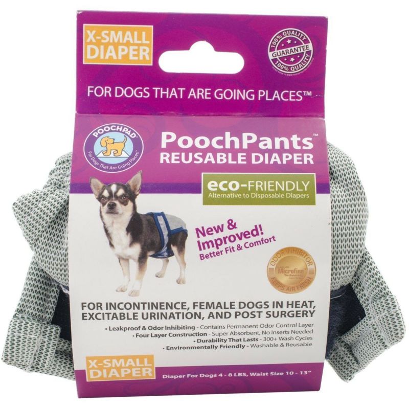 犬用 オムツ POOCHPAD 介護用オムツカバー プーチパッド プーチパンツXSサイズ