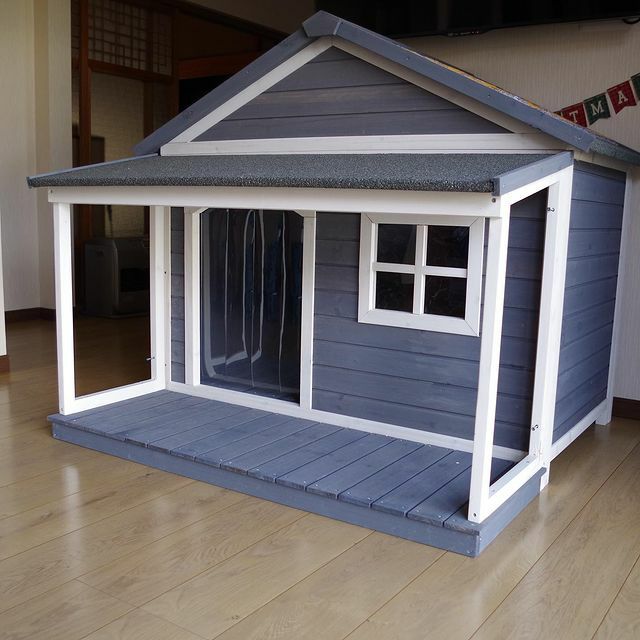 犬用 犬小屋 ニューホームタウンドッグハウス with テラスL 犬用 犬小屋 ニューホームタウンドッグハウス with テラスL