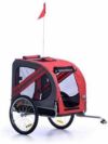 犬用 ペットカート ベルギーFLAMINGOPET ドギーライナーバイシクルエコノミー レッド