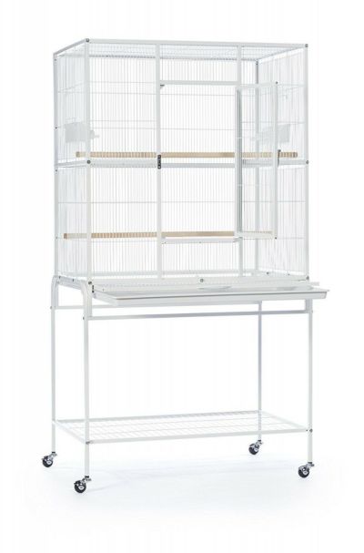 鳥用 鳥かご プレビューペット PrevuePet フライトスタンドバードケージF047 スタンド付き オウム