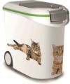 猫用 キャットフードストッカー  カーバーペットライフ キャットフードコンテナ35L 12KG Curver Pet Life Style キャットフード 保存 容器