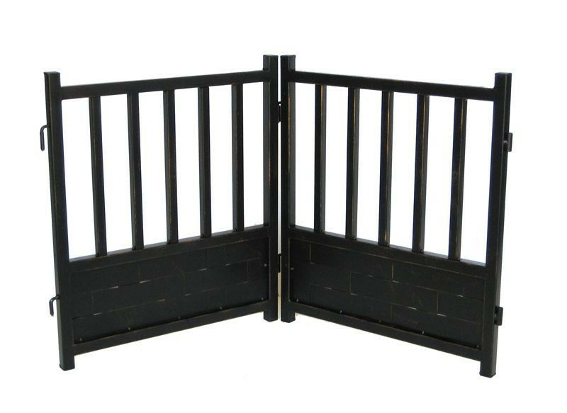 犬用 ペットゲート PETSSTOP ペッツストップ ロイヤルウイーブフリースタンディングドッグゲートL ブラック ペットゲート