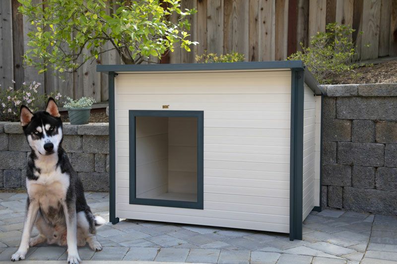 犬用 犬小屋 ニューエイジペット NEWAGEPET ドッグハウス ラスティックロッジドッグハウスジャンボサイズ 屋外 大型犬 犬小屋