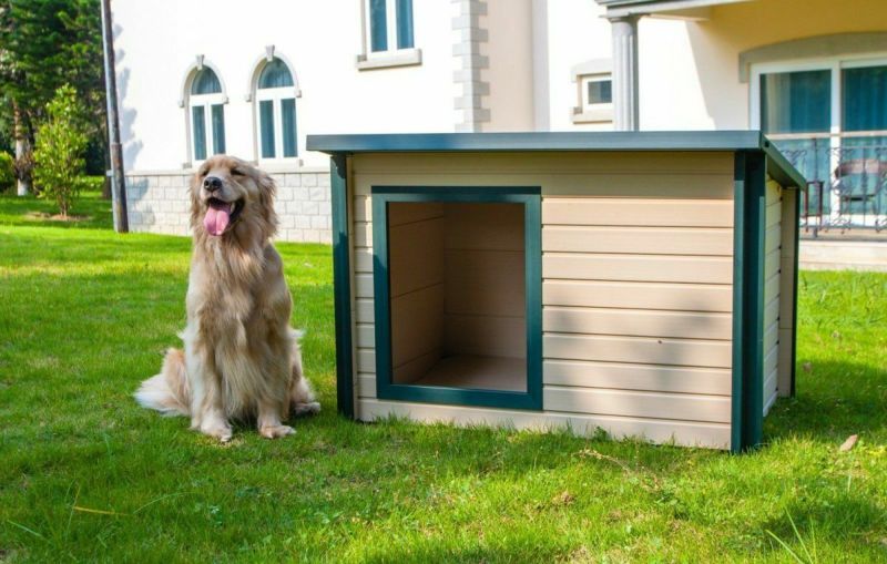 犬用 犬小屋 ニューエイジペット NEWAGEPET  ドッグハウス ラスティックロッジドッグハウスXL  屋外 中型犬 犬小屋