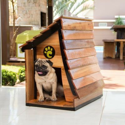 犬小屋 ブラジルCarlu Pet House 室内ドッグハウス ホワイトハウス