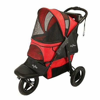 犬用 ペットカート GEN7PETS G7ジョガーペットストローラー ルビーレッド G7 Jogger Pet Stroller  オリジナルペットシーツと海外ペット用品のセレクトショップ ALLFORWAN'sLIFE（オールフォーワンズライフ）