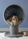 猫用 キャットタワー Refined Feline リファインドフィーライン キティボールキャットベッド スモーク