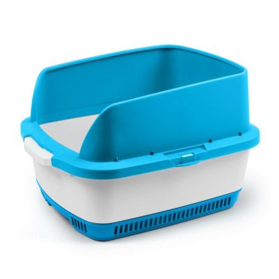 猫用 トイレ CATECO リッターボックスエクステンションセット ブルー 臭い対策 猫トイレ 消臭
