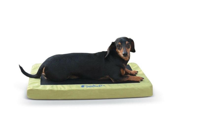 犬用 ベッド K&Hペットプロダクツ  コンフィドライペットベッドS ライムグリーン
