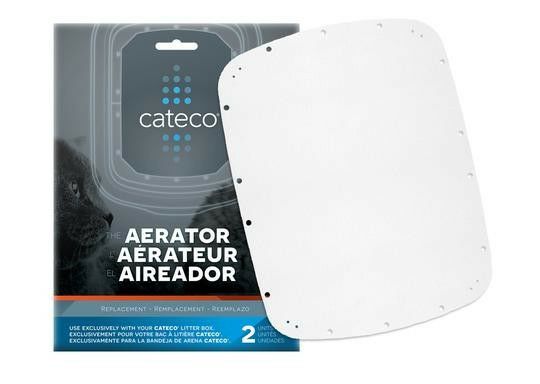 猫用 トイレ CATECO リッターボックス専用エアレイター交換用パック２個入り 臭い対策