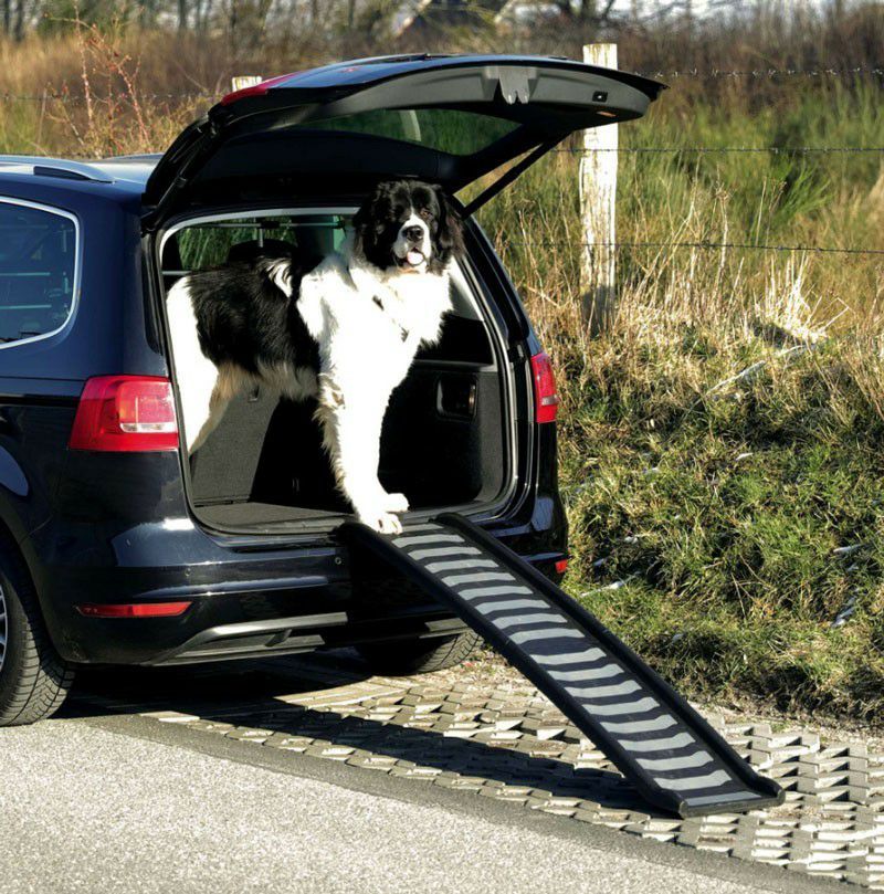 犬用 ペットスロープ TRIXIE トリクシー ペットウォークニューフォールディングランプ 同梱不可 犬用 スロープ