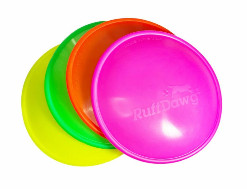 犬用 おもちゃ Ruffdawg ラフダーグ K9ジュニアフライヤー 壊れないおもちゃ USA製