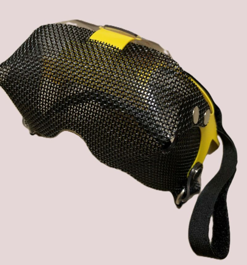 犬用 エリザベスカラー Optivisor オプティバイザー  ショートノーズブリード鼻ぺちゃ用 TOY 紫外線カットバージョンメッシュセット