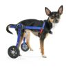 犬用 車いす Walkin Wheels ウォーキンホイールズ ドッグホイールチェア ミニB1 ブルー 5ｃｍホイール