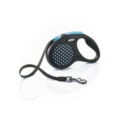 希少 flexi フレキシリード 3mリード 星柄 犬 ペット ブルー S flexi