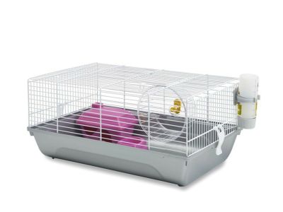 小動物用 ケージ SAVIC ベルギーサヴィッチ ハムスターケージ マルサ シルバー