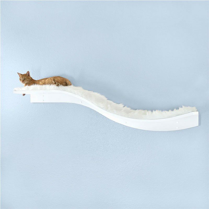 猫用 キャットタワー  Refined Feline リファインドフィーライン ロータスブランチキャットシェルフ ホワイト