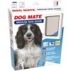 犬用 ペットドア DOGMATE  ドッグドアM ホワイト ドッグフラップ ペットフラップ