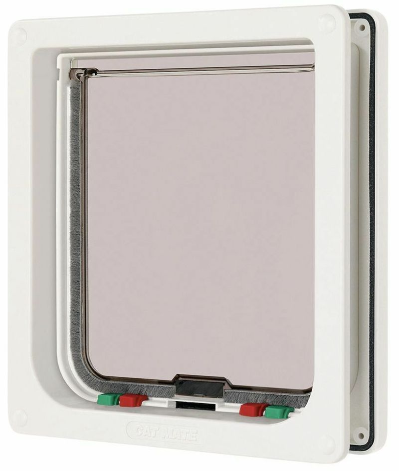 Cat Mate ペットドア エリート　ホワイト Amazon.com : Cat Mate Elite Microchip Cat Flap with Digital