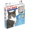 猫用 キャットドア CATMATE 4WAYロッキングキャットドア ホワイト キャットメイト 猫 ドア 入口