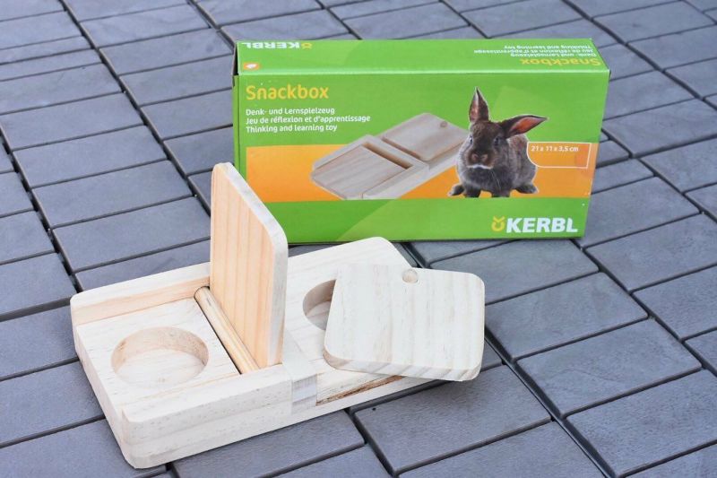 小動物用 おもちゃ KERBL ケアブル 知育玩具 シンキング＆ラーニング トイスナックボックス うさぎ 遊び 道具