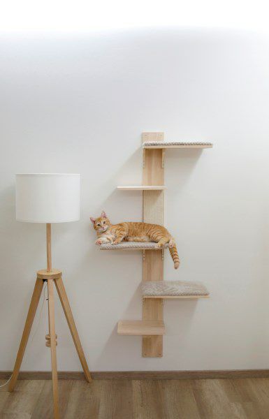 猫用 キャットタワー KERBL ケアブル 壁取り付け キャットツリー