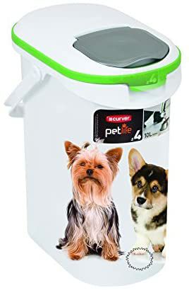 犬用 ドッグフードストッカー カーバーペットライフ ドッグフードコンテナDOG 10L 4ｋｇ Curver Pet Life Style ドッグフード 保存 容器