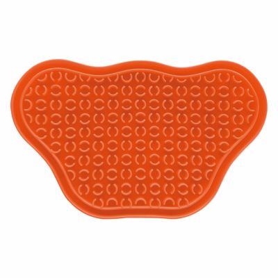 犬用 食器 ペットドリームハウス 早食い防止 PAWS リックパッド オレンジ