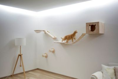 猫用 キャットタワー ケアブル KERBL 壁取り付け アンデン