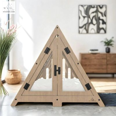 犬用 犬小屋 WLOwood ドッグハウス LAKOTA MODERN DOG CRATE