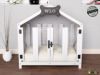 犬用 犬小屋 WLOwood ドッグハウス GABLED ELEVATED SOLID DOG HOUSE