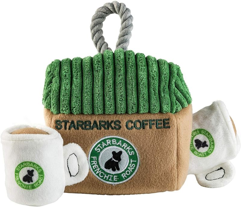 犬用 おもちゃ Haute Diggity Dog ペット用おもちゃ Starbarks Coffee House Interactive Toy