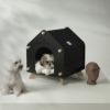 犬用 犬小屋 WEELYWALLY ペットハウス Volendam House - Black