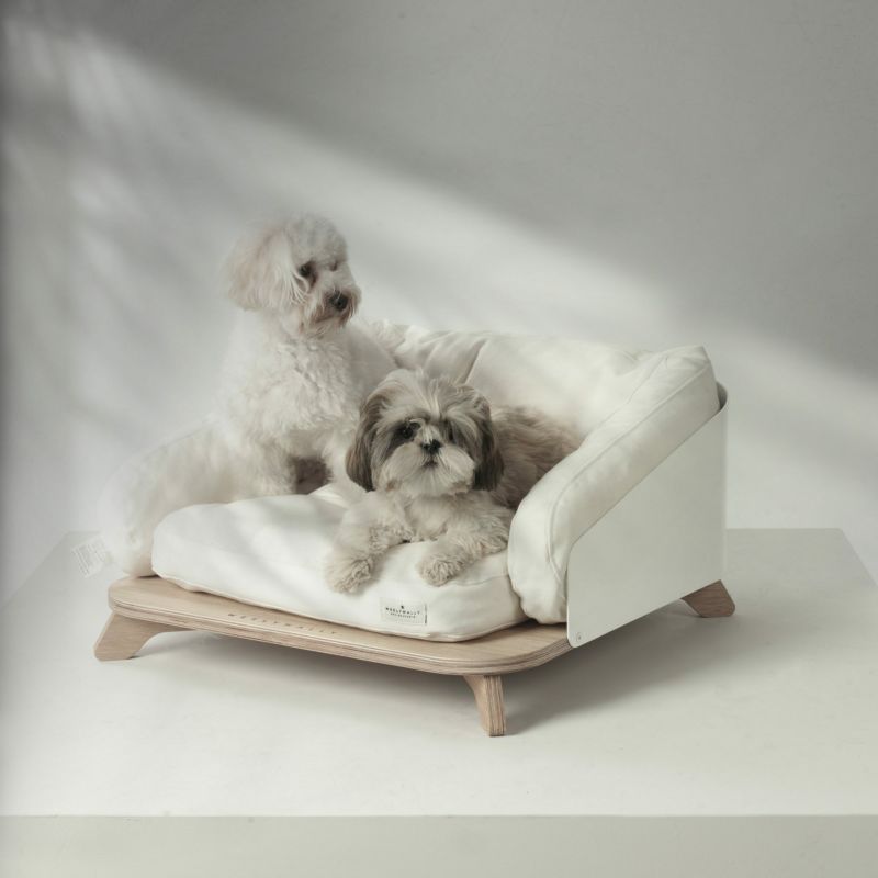 犬用 犬小屋 WEELYWALLY ペットハウス Odensa Bed - White