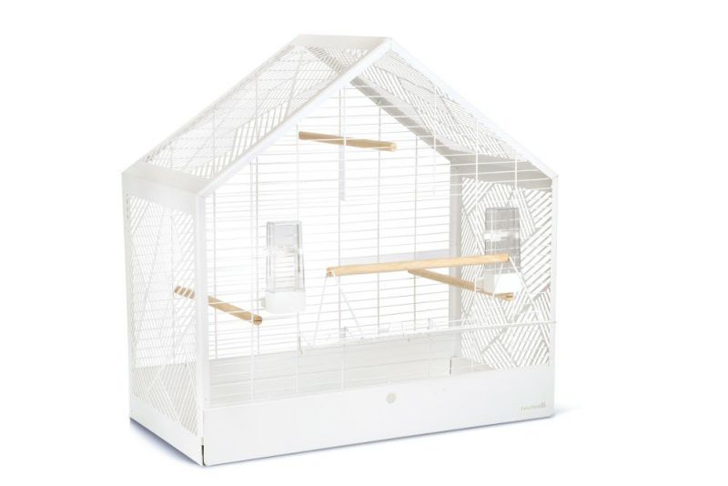 鳥用 鳥かご オランダBEEZTEES バードケージ Yara ホワイト 鳥用 鳥かご オランダBEEZTEES バードケージ Yara ホワイト