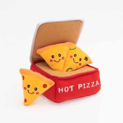 犬用 おもちゃ ZIPPYPAWS ジッピーポウズ ペット用おもちゃ Zippy Burrow ピザボックス