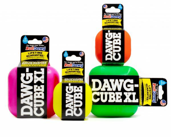 犬用 おもちゃ Ruffdawg ラフダーグ DAWGCUBE 壊れないおもちゃ USA製