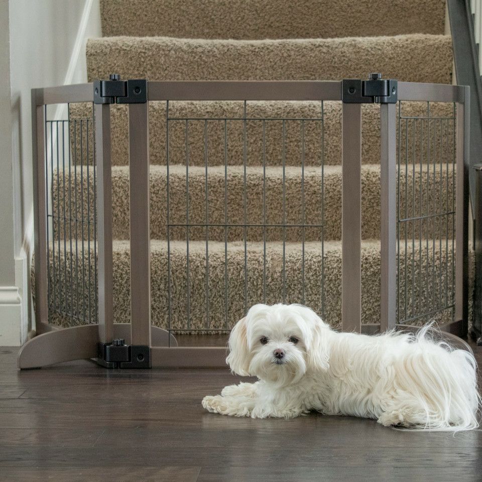 犬用 ペットゲート NORTHSTATES  ノースステイツ ワイドフリースタンディングバーサロックペットゲート 犬 脱走 防止 門扉