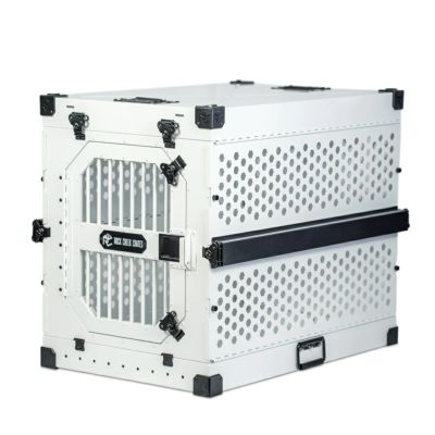 犬用 ケージ ROCKCREEKCRATES コラプシブルドッグケージ XLサイズ（40インチ） ペットケージ 頑丈 大型犬 ドライブケージ 折りたたみ可能 ロッククリーククレーツ