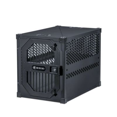 犬用 ケージ ROCKCREEKCRATES ステーショナリードッグケージ Mサイズ ペットケージ 頑丈 大型犬 ドライブケージ アルミニウム ロッククリーククレーツ