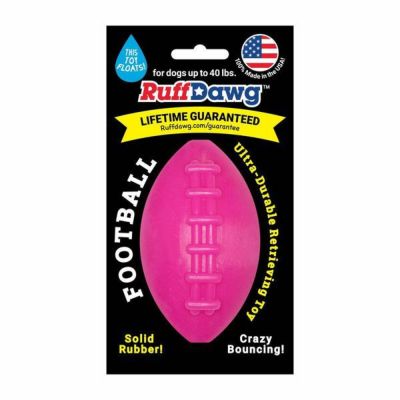 犬用 おもちゃ Ruffdawg ラフダーグ FOOTBALL フットボール 壊れないおもちゃ USA製 永久保証