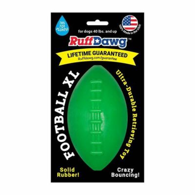 犬用 おもちゃ Ruffdawg ラフダーグ FOOTBALL XL 壊れないおもちゃ USA製